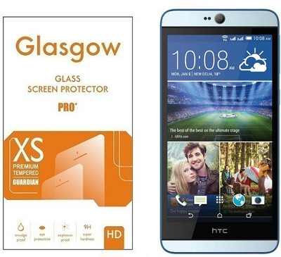 Glasgow Tempered Glass Guard for HTC Desire 826(Pack of 1)