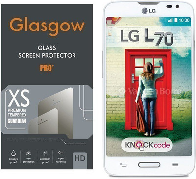 Glasgow Tempered Glass Guard for LG L70(Pack of 1)