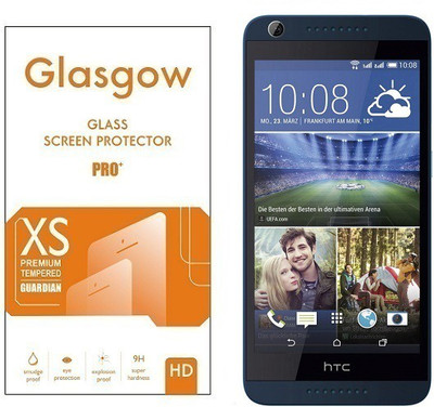 Glasgow Tempered Glass Guard for HTC Desire 626(Pack of 1)