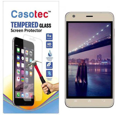Casotec Tempered Glass Guard for Intex Aqua Life 3(Pack of 1)