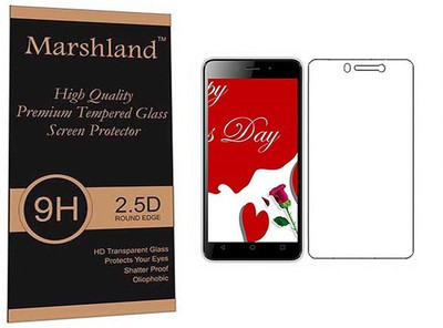 MARSHLAND Tempered Glass Guard for LYF Wind 6(Pack of 1)