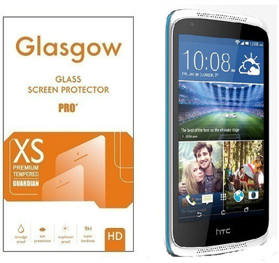Glasgow Tempered Glass Guard for HTC Desire 526G Plus(Pack of 1)