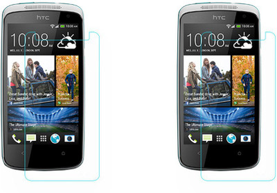 ACM Tempered Glass Guard for Htc Desire 500(Pack of 2)