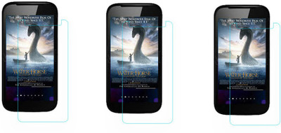 ACM Tempered Glass Guard for Micromax Superfone Canvas A100(Pack of 3)