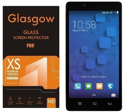 Glasgow Tempered Glass Guard for InFocus M330(Pack of 1)