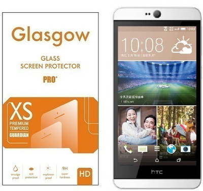 Glasgow Tempered Glass Guard for HTC Desire 826(Pack of 1)