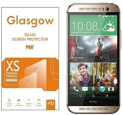 Glasgow Tempered Glass Guard for HTC One M8(Pack of 1)