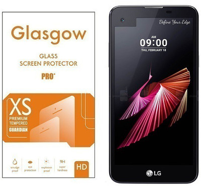 Glasgow Tempered Glass Guard for LG X Screen(Pack of 1)