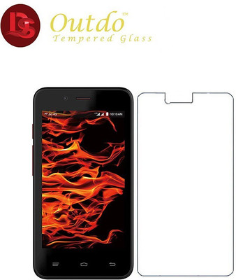 Outdo Tempered Glass Guard for Reliance Jio LYF Flame 4(Pack of 1)
