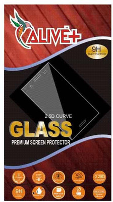 Alive Tempered Glass Guard for PANASONIC ELUGA MARK, Transparrent