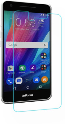 ACM Tempered Glass Guard for Infocus M812i(Pack of 1)
