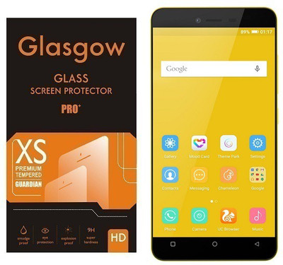 Glasgow Tempered Glass Guard for Gionee Pioneer P5L(Pack of 1)