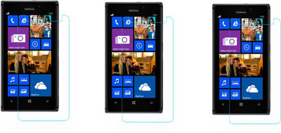 ACM Tempered Glass Guard for Nokia Lumia 925(Pack of 3)
