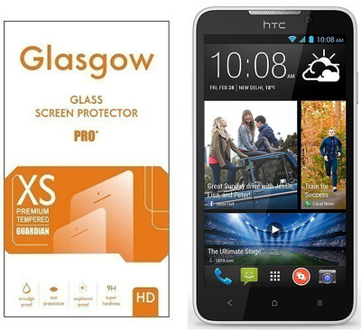 Glasgow Tempered Glass Guard for HTC Desire 516(Pack of 1)