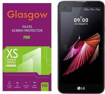 Glasgow Tempered Glass Guard for LG X Screen(Pack of 1)