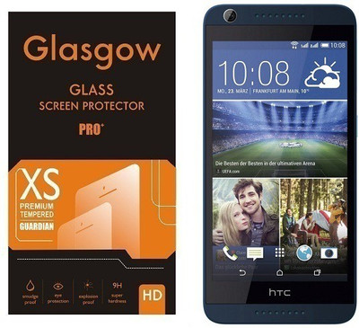 Glasgow Tempered Glass Guard for HTC Desire 626(Pack of 1)