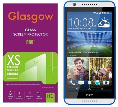Glasgow Tempered Glass Guard for HTC Desire 820s(Pack of 1)