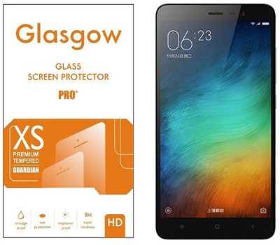 Glasgow Tempered Glass Guard for Mi Redmi Note 3(Pack of 1)