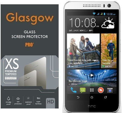 Glasgow Tempered Glass Guard for HTC Desire 616(Pack of 1)