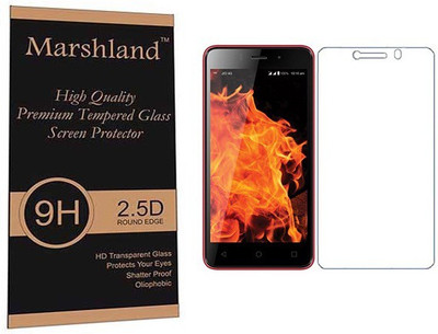 MARSHLAND Tempered Glass Guard for LYF FLAME 8(Pack of 1)