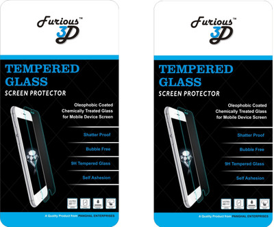 Furious3D Tempered Glass Guard for Mi Redmi 3S(Pack of 2)