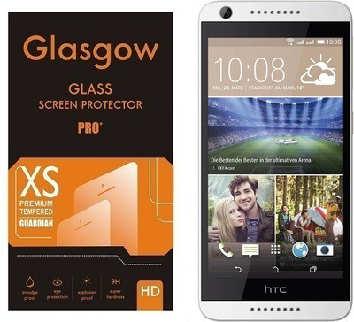Glasgow Tempered Glass Guard for HTC Desire 626 G+(Pack of 1)