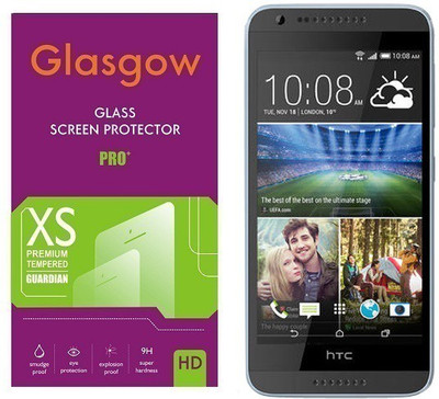 Glasgow Tempered Glass Guard for HTC Desire 620(Pack of 1)