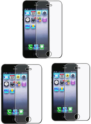 

Mocell Screen Guard for Apple Iphone 5S(Pack of 3), Transparent