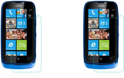 ACM Tempered Glass Guard for Nokia Lumia 610, (Pack of 2)(Pack of 2)