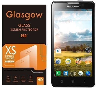 Glasgow Tempered Glass Guard for Lenovo P780(Pack of 1)