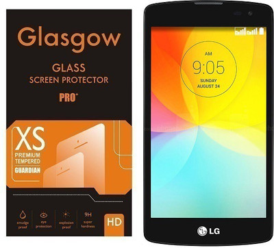 

Glasgow Tempered Glass Guard for LG L Fino D295(Pack of 1), Transparent