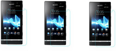 ACM Tempered Glass Guard for Sony Xperia P Lt22i(Pack of 3)