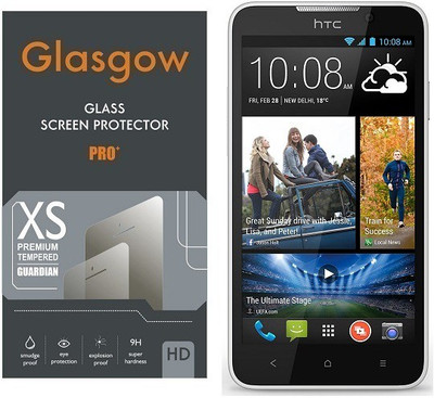 Glasgow Tempered Glass Guard for HTC Desire 516(Pack of 1)