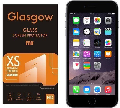 Glasgow Tempered Glass Guard for Apple iPhone 6 Plus(Pack of 1)