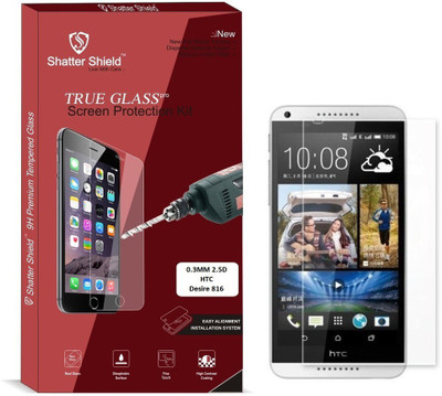 Shatter Shield Tempered Glass Guard for HTC Desire 816 (5.5" Inch Display)(Pack of 1)