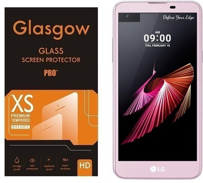 Glasgow Tempered Glass Guard for LG X Screen(Pack of 1)