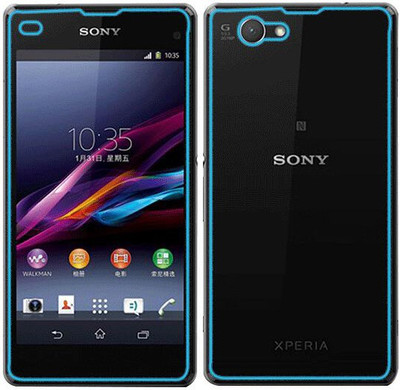 Kushwaha Tempered Glass Guard for Sony Xperia Z1 Compact (Front & Back)(Pack of 1)