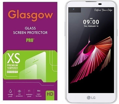 Glasgow Tempered Glass Guard for LG X Screen(Pack of 1)