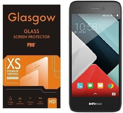Glasgow Tempered Glass Guard for InFocus M350(Pack of 1)