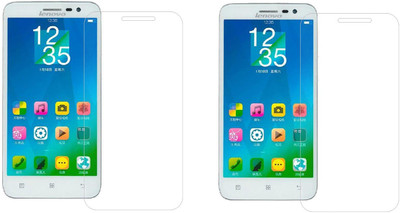 MOBIVIILE Tempered Glass Guard for Lenovo S850(Pack of 2)