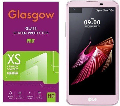 Glasgow Tempered Glass Guard for LG X Screen(Pack of 1)