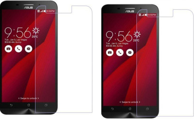 Merticy Tempered Glass Guard for Asus ZenFone Max Pack of 2