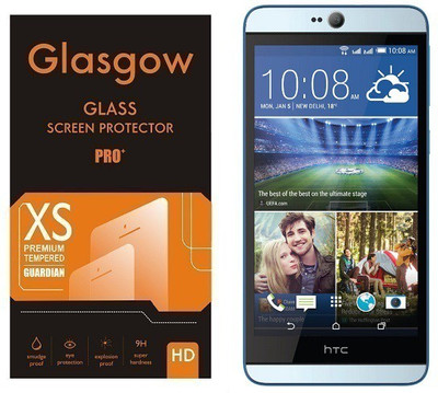 Glasgow Tempered Glass Guard for HTC Desire 826(Pack of 1)