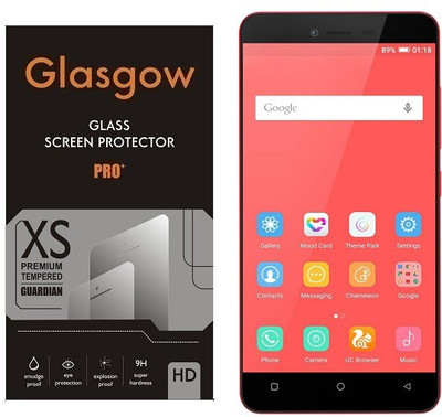 Glasgow Tempered Glass Guard for Gionee Pioneer P5L(Pack of 1)