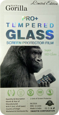 BLACK GORILLA Tempered Glass Guard for LENOVO S580(Pack of 1)