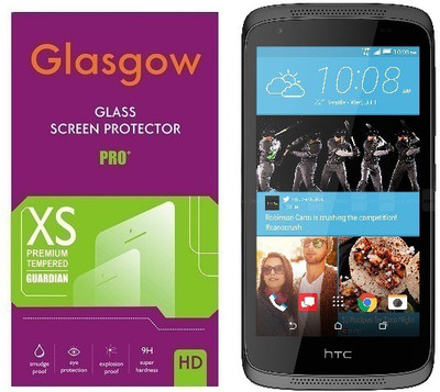 Glasgow Tempered Glass Guard for HTC Desire 526(Pack of 1)