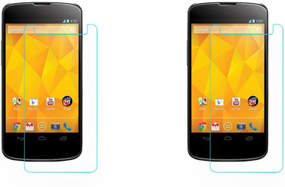 ACM Tempered Glass Guard for Lg Google Nexus 4 E960(Pack of 2)