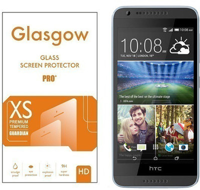 Glasgow Tempered Glass Guard for HTC Desire 620G(Pack of 1)