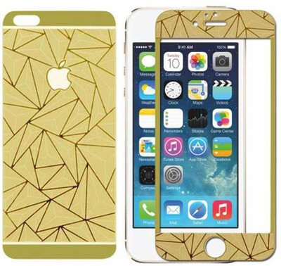 

SSN Front and Back Screen Guard for Apple iPhone 6s, Gold