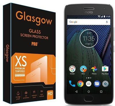 Glasgow Tempered Glass Guard for Motorola Moto G5 Plus(Pack of 1)